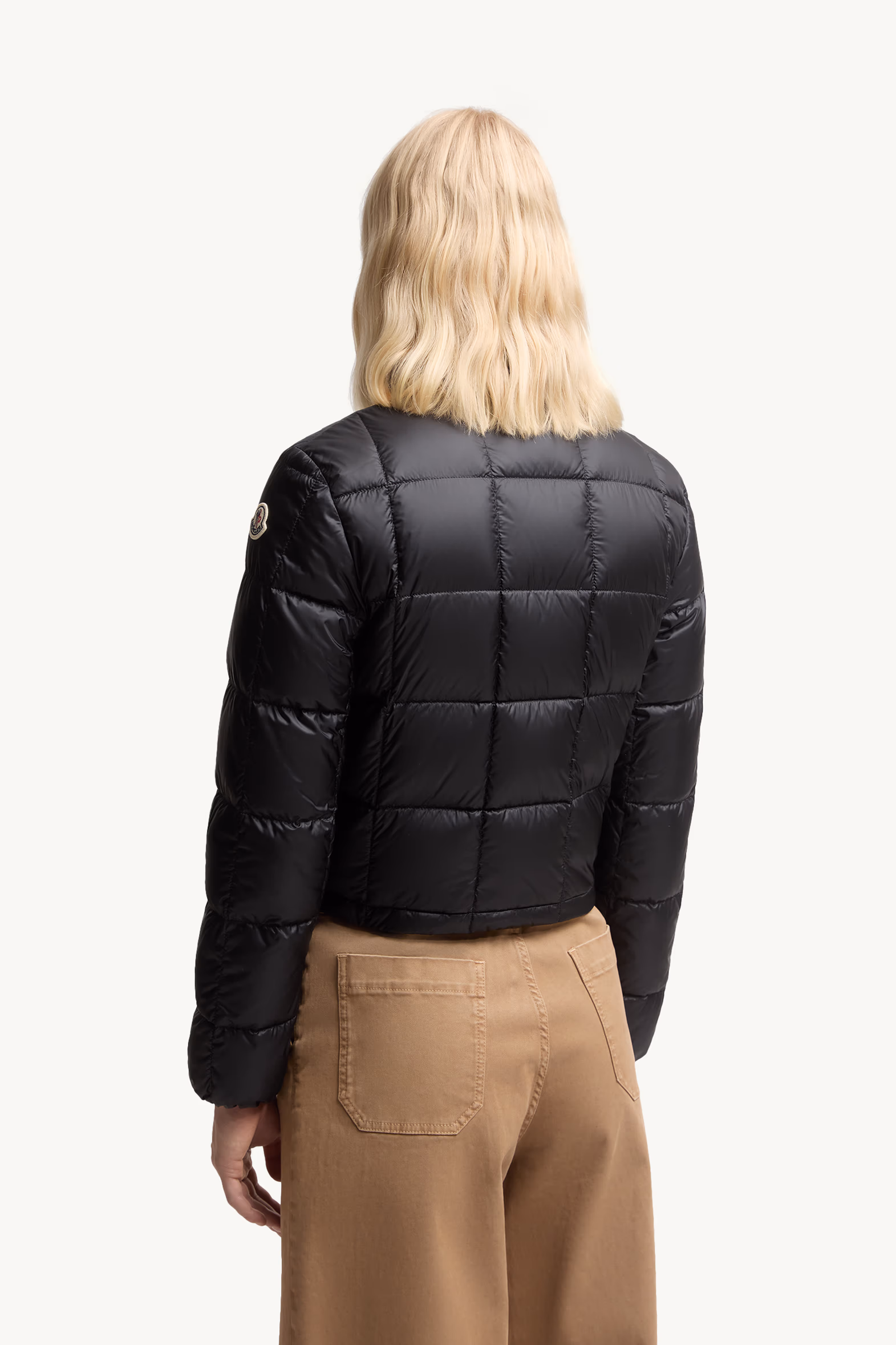 Jarcieu Braided Trim Short Down Jacket Women Black Moncler 5